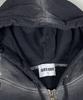 Sk8Er Rock Hölle Himmel Kreuz Vintage Sweat Kapuze Reißverschluss ((Schwarz))