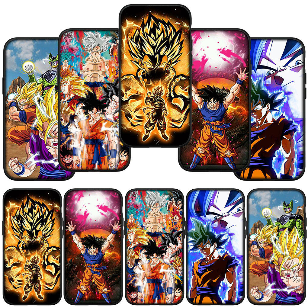 Case for Samsung Galaxy S25 S23 S24 Ultra FE Plus S9 A05 A06 A15 A16 A36 A37 A35 A54 A55 A56 A57 A25 A26 A53 Cartoon Dragon Ball Goku DragonBall Cover