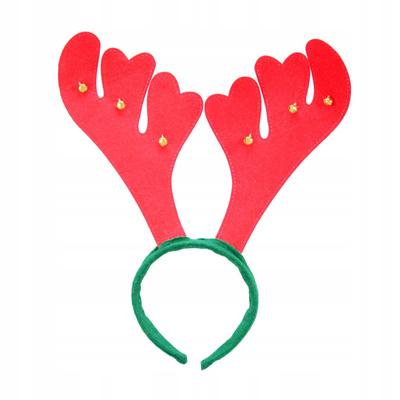 Reindeer Antlers Headband with Bells, 1 Piece