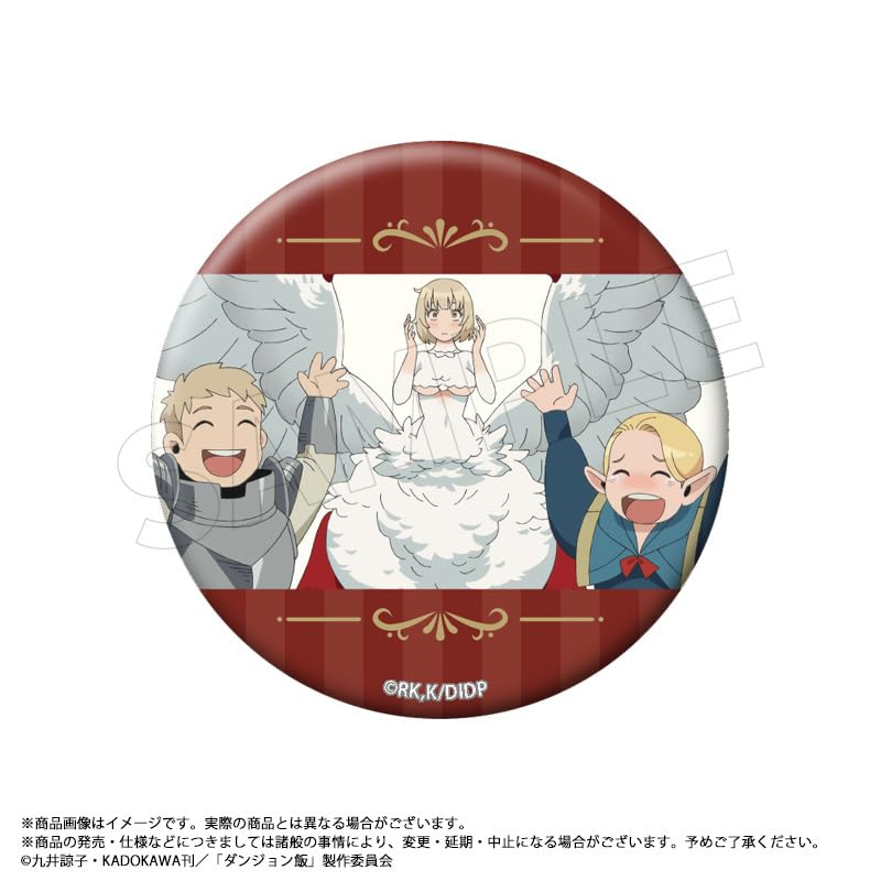 TV Anime "Dungeon Meshi" Trading Can Badges Vol.1 10-Piece Box