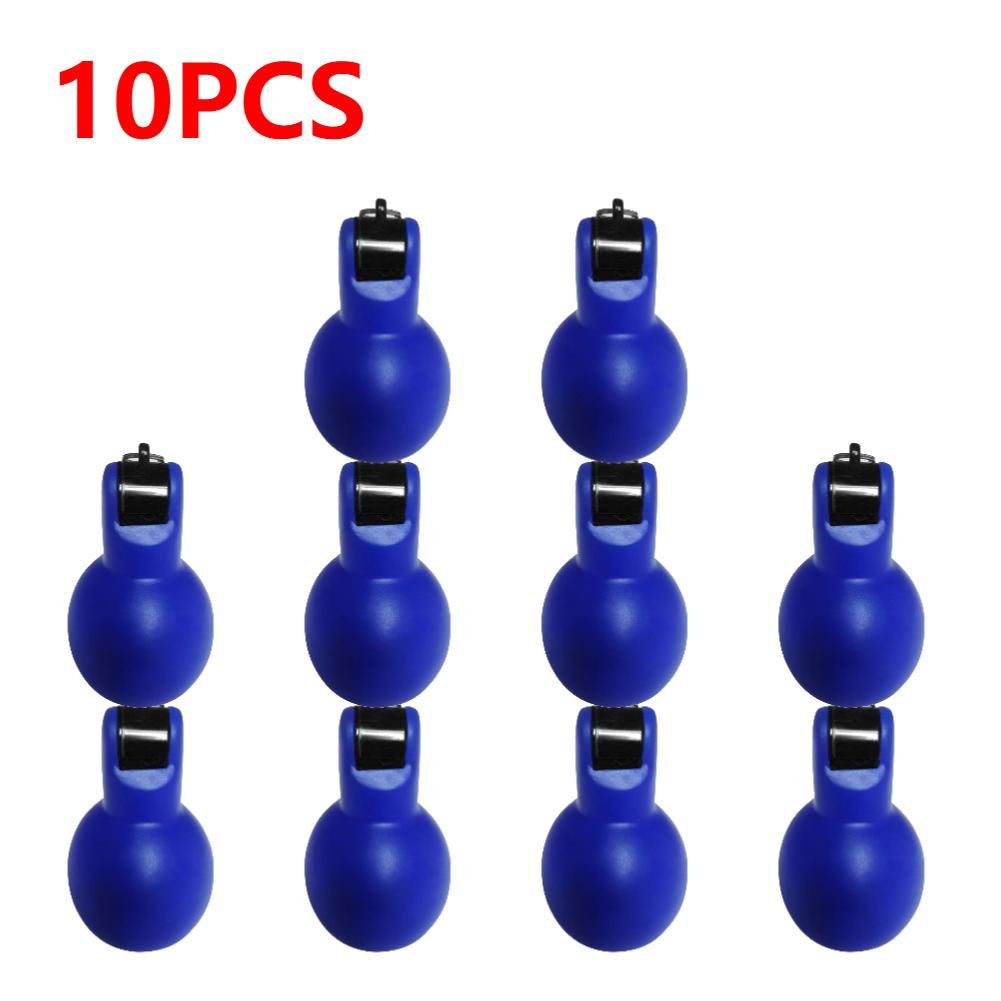 Hand Squeeze Whistle Sports Whistle Loud Crisp Sound Whistle Emergency Whistle for Indoor Outdoor Home School Sports