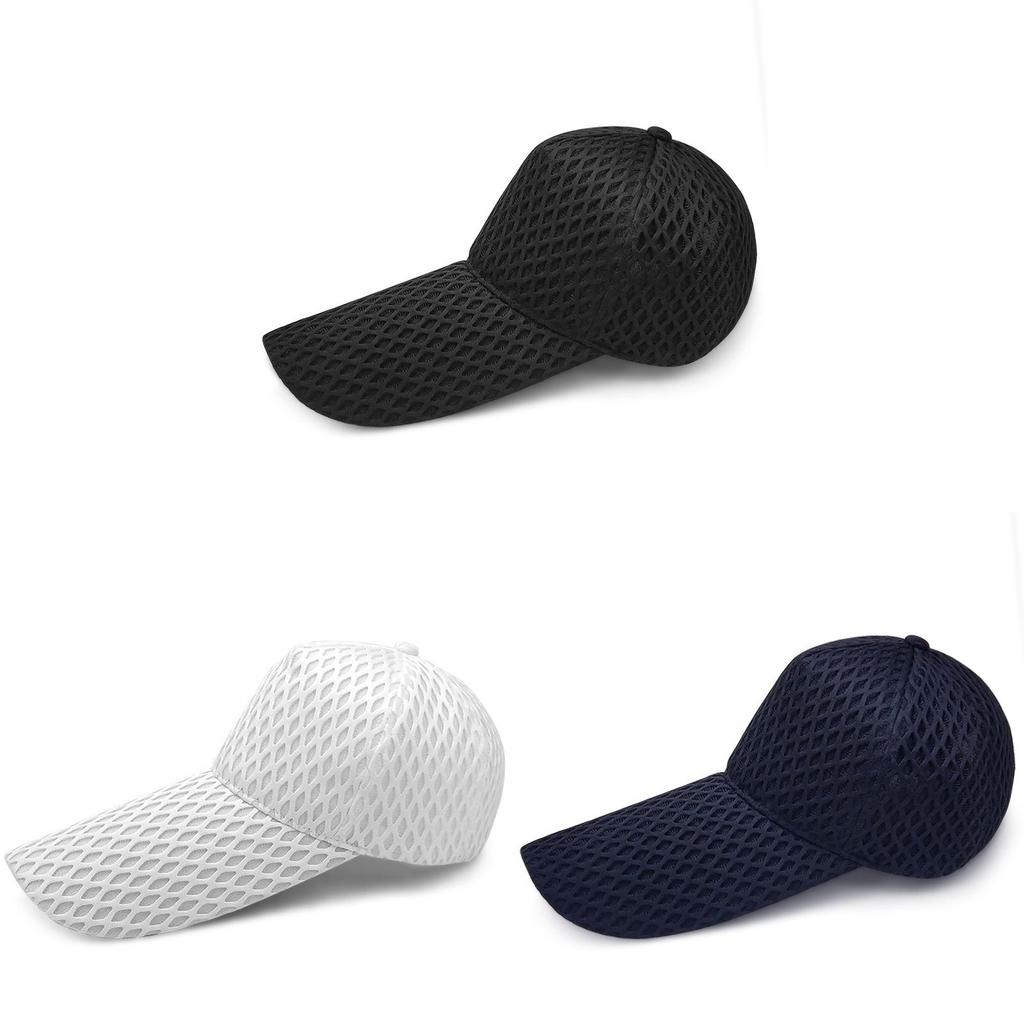 Sonnenschutz-Baseballkappe für Männer und Frauen mit langem Schirm, atmungsaktives Polyester, Sommer-Sonnenhut