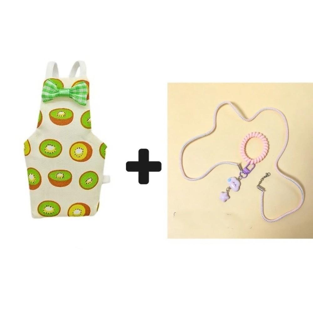 Adjustable Pet Parrot Diaper Breathable Parrot Flying Clothes Bird Walking Rope  Bird Walking S зелёный