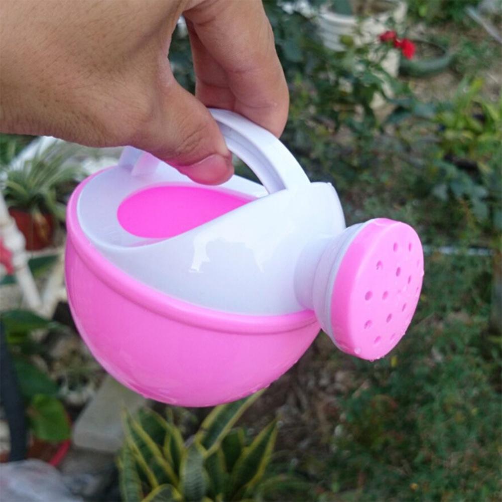 Colorful Plastic Mini Watering Can Garden Plant Flower Irrigation Pot Outdoor Playing Water Kettle Home Bathing Toy