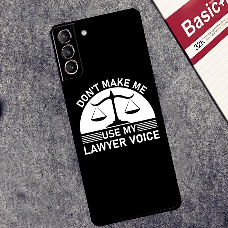 Law Student Lawyer Judge Case For Samsung Galaxy S25 S26 Ultra S20 S22 S23 S24 Ultra S21 Plus S10 S25 FE Cover Coque