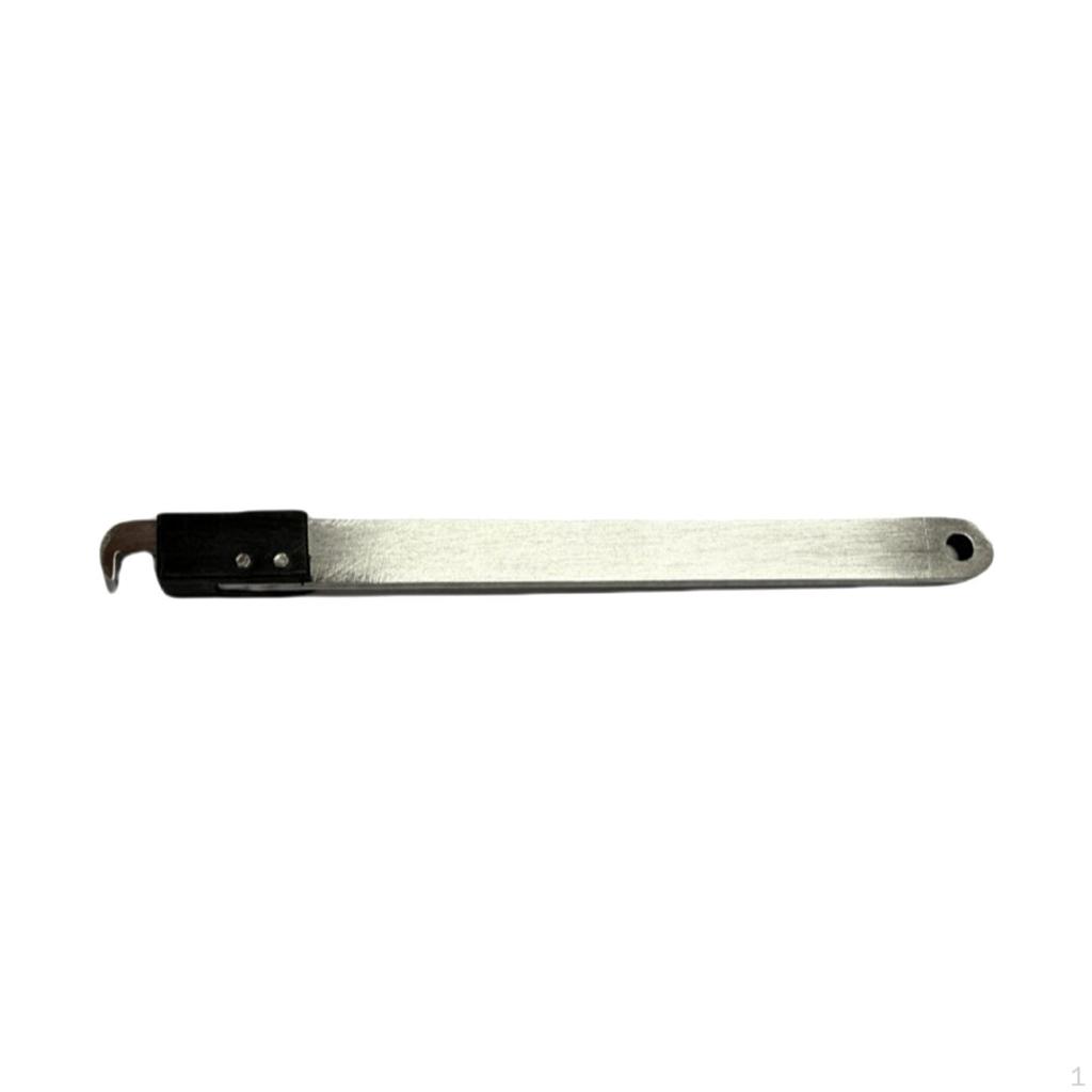 Flute E Key Wrench 4 inch Portable Compact Sturdy Professional Repair Tool Stainless Steel for