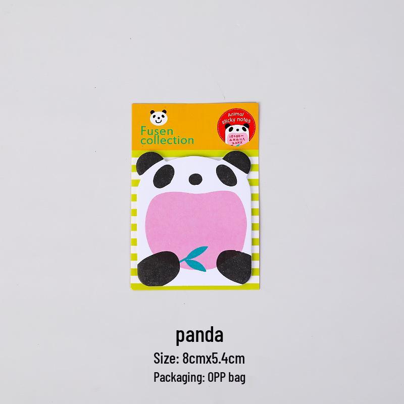 Korean Animal-Shaped Sticky Notes: Cute & Creative Memo Pads for Students