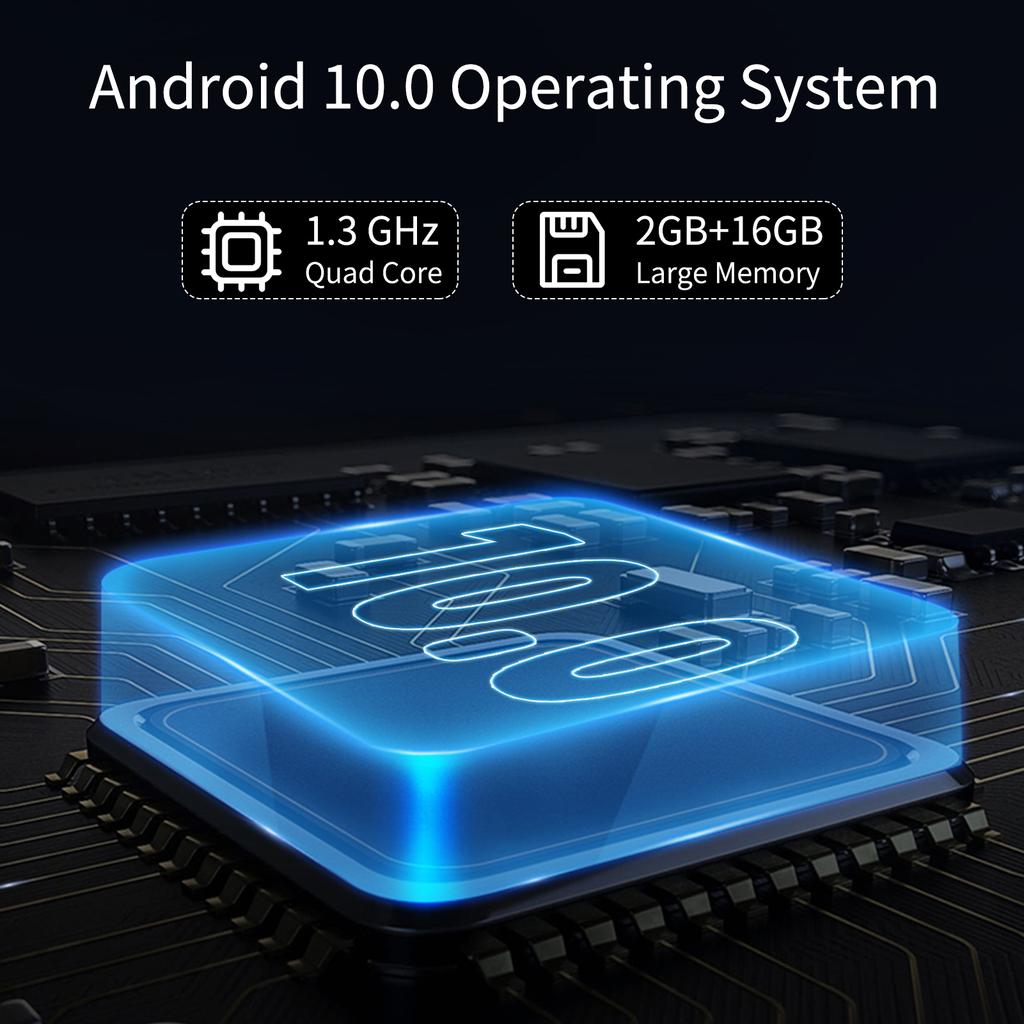 Handheld POS Android 10.0 PDA Terminal 1D/2D/QR Barcodescanner Unterstützung 2/3/4G WiFi BT