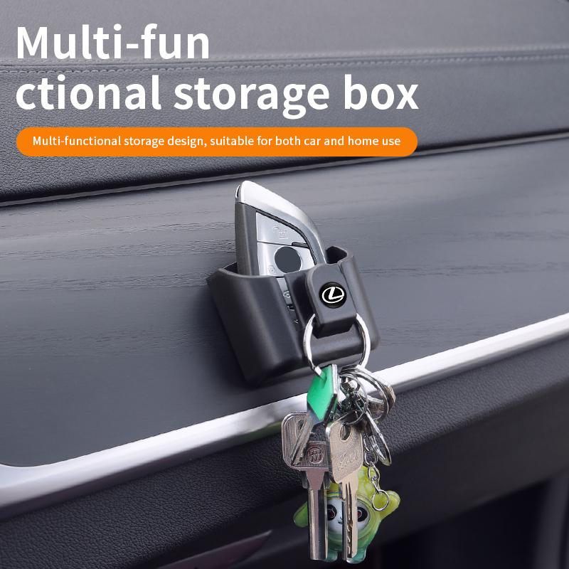 Car Key Storage Box Organizer Auto Dashboard Sunglasses Card Holder Clip/Car Keychain For Lexus RX 300 IS 250 300 GX 400 460 LBX