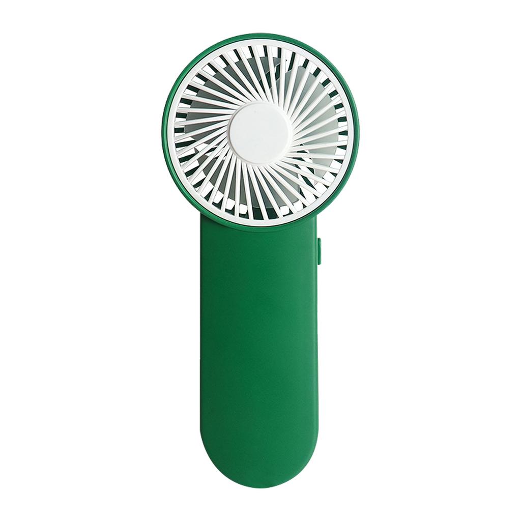 Mini Ventilador Portátil de Mão com Pás Macias - Alimentado por Bateria para Casa e Viagem 1 Ventilador