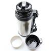 PEARL METAL 1500ml Double Stainless Steel Water Bottle with Cup, Refres HB-2427