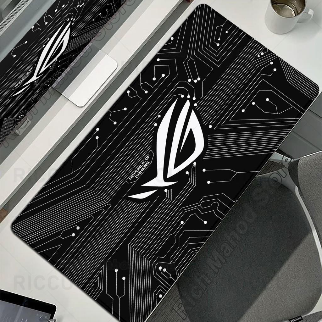 ASUS Xxl Mouse Mat Republic of Gamers ROG Large Gaming Mouse Pad Carpet Rubber Non-Slip Computer Desk Mat Keyboard Pad Playpad