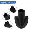 2PCS Golf Bag Feet Replacement - Anti-Slip Rubber Pads w/Tool-Free Install, Universal Fit for Stand Bag Legs