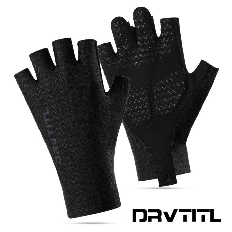 

Unisex Summer Cycling Gloves: Sun Protection, Shock Absorption, Anti-slip, Breathable for Road & Mountain Biking M Women or Small Hands Men