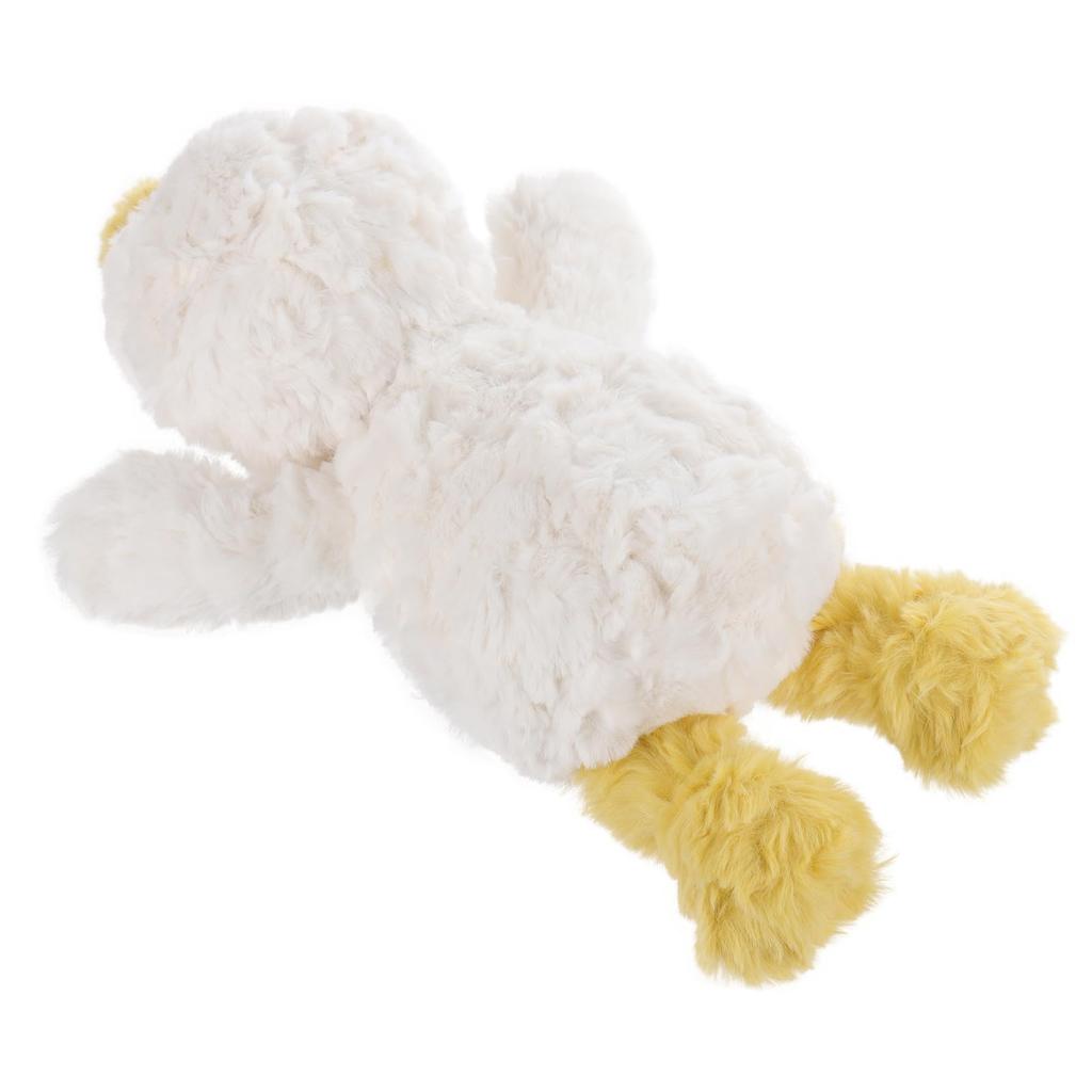Aprikosen Lamm Gelbe Ente Plüschtier, Weich und Niedlich, Flauschige Gelbe Ente für Jungen und Mädchen, 30cm