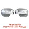 Car Upgrade Chrome Rearview Decoration Accessories Plated For Nissan Navara NP300 D23 2015 2016 2017  Door Mirror Cover Trim
