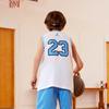 Jordan Breathable Comfortable Soft Lightweight Tank Top Kids Tops North-Carolina-Blue JD2322014GS-001