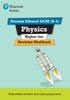 The Pearson REVISE Edexcel GCSE (9-1) Physics Higher Revision Workbook: For 2024 and 2025 Assessments and Exams (Revise Edexcel GCSE Science 16) Book