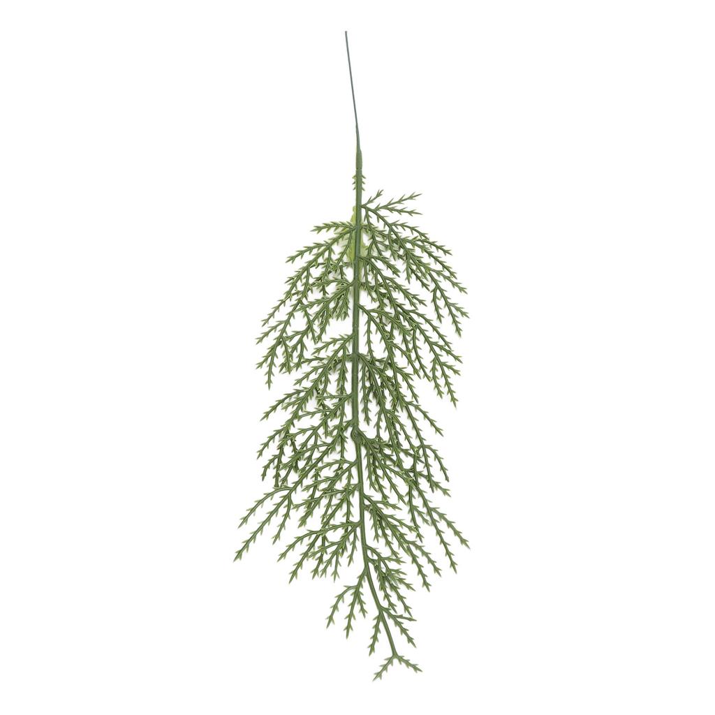 40 Pcs Artificial Pine Branches Fake Christmas Faux Cedar Stems Faux Pine Picks Stems for Christmas Trees Garlands Bouquets