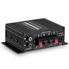 AK-170 Motorcycle Stereo Digital Power Amplifier, Compact 12V Digital Amplifier with 12V/5A Power Adapter