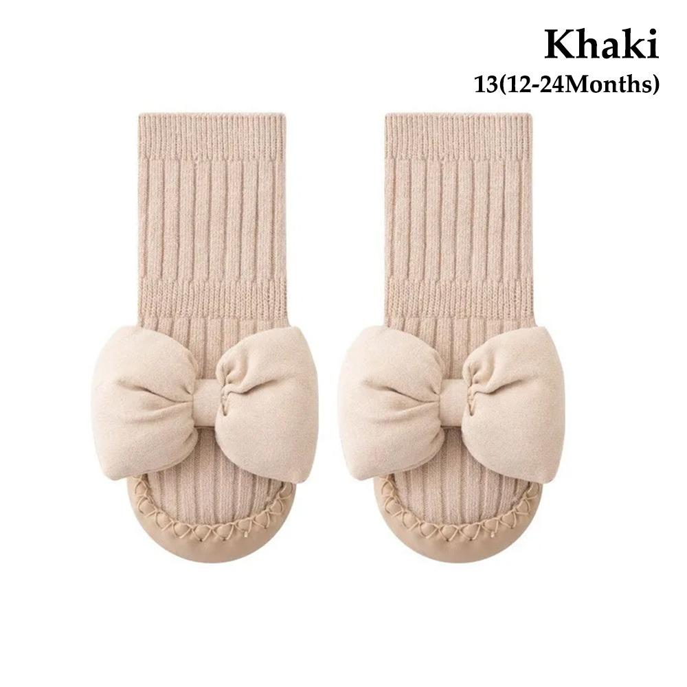 1 pár Podzimní dětské ponožkové boty Střední délka Dětské první botičky Dětské batolecí boty Dívčí Princezna