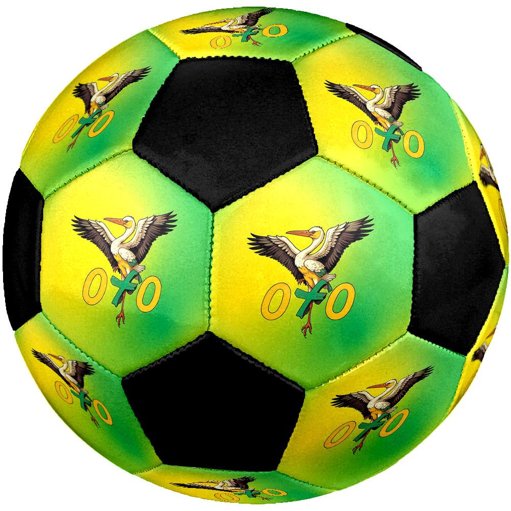 1pc ADO Den Haag Soccer Ball Size 5 Indoor Soccer Ball Fashion Colorful Backyard Game - Great For Sports Fans Gift HE6