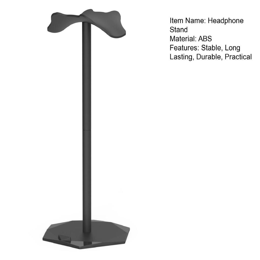 Yousheng Gaming Headset Stand Rack Desktop Organizer with Anti-slip Base Arched Design High Stability Universal Headphone Display Bracket