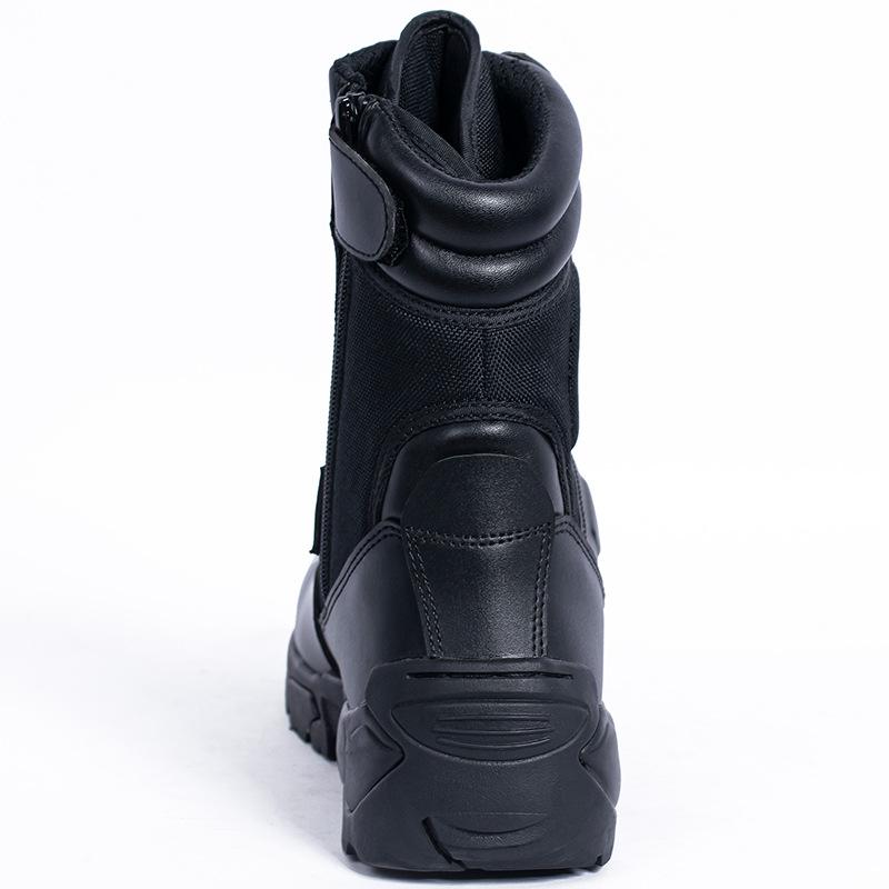 Outdoor Leisure High Top Boots Genuine Leather Breathable Training Shoes Desert Wear-resistant