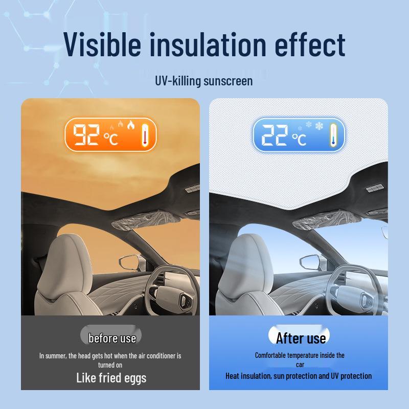 Geely Xingyue L Star Edition Sunroof Sunshade: Heat Insulation & Privacy Camping Baffle