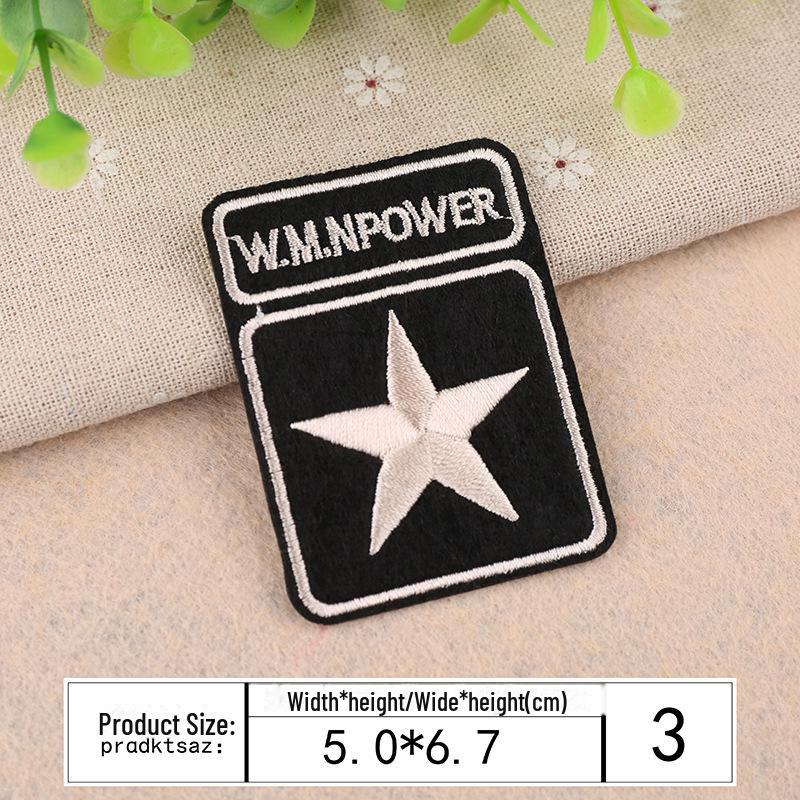 Golden Crown Embroidery Patch - Fashion Clothing Decoration Label