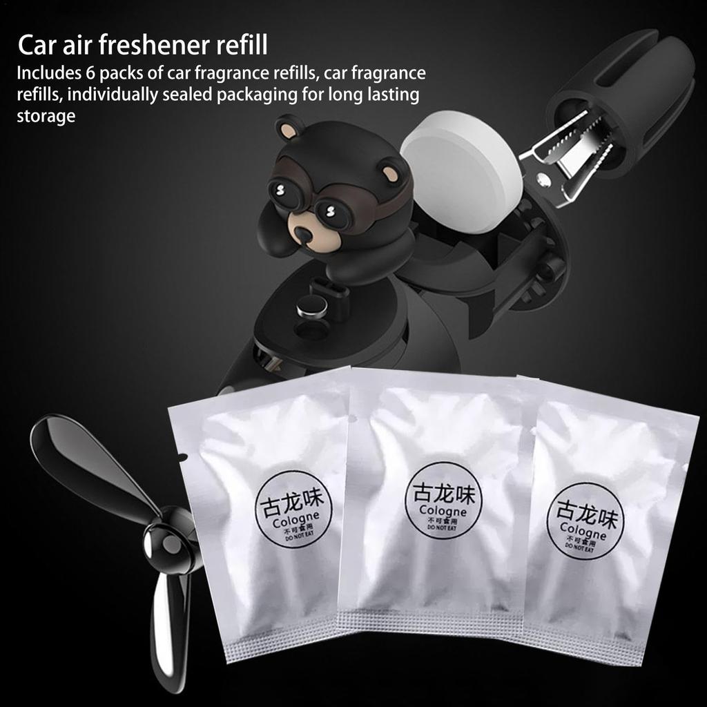 For Car Refill Clip On White Musk Car