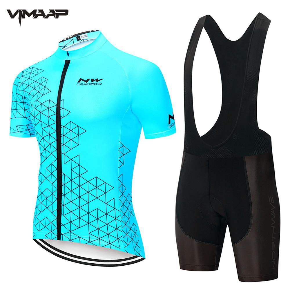 Cross-border NW New Cycling Suit Summer Short-sleeved Top Men's Road Bike Large Size Quick-drying Perspiration Breathable