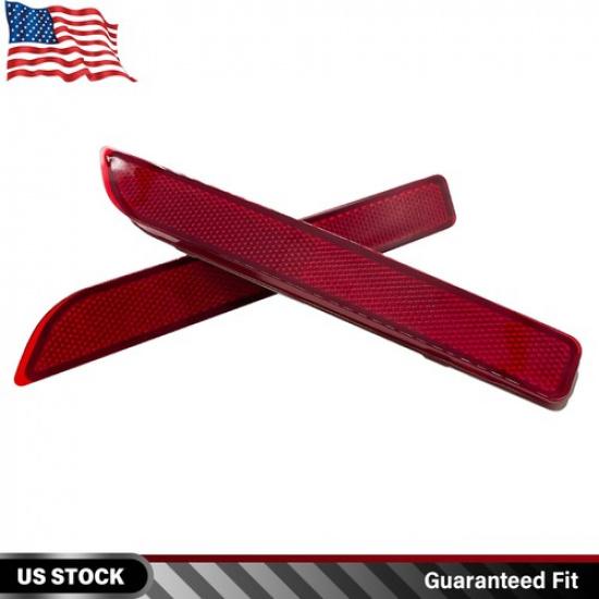 Rear Bumper Reflector Left & Right Side For 2020-2022 Nissan Sentra SR SV S 2.0L