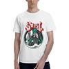 Migetuke Ghost Band Herren T-Shirts True Classic Tees Lässige Baumwolle Figurbetonte T-Shirts Hemden für Männer - Weiß