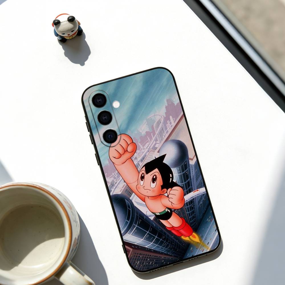 

Astro Boy Phone Case For Samsung Galaxy A73,A72,A71,A70,A53,A52,A51,Others Soft Black Cover Samsung a41