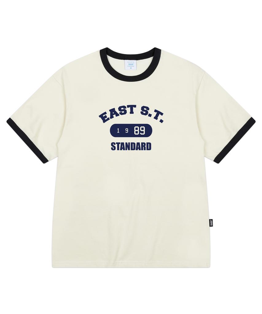 1989STANDARD East 1989 Cool Cotton Ringer Short Sleeve (Srsstd-0253)