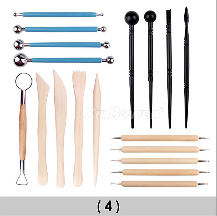 Cross-Border Polymer Clay Tool Set: Impression Remover, Carving Knife & Dotting Pen