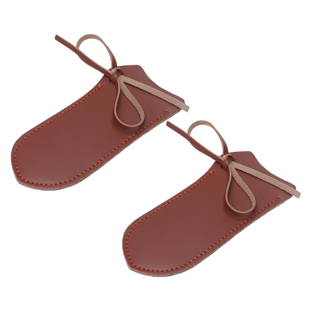 2PCS Cast Iron Handle Cover Suspension Design Retro Fashion Fine Workmanship Hot Handle Holder