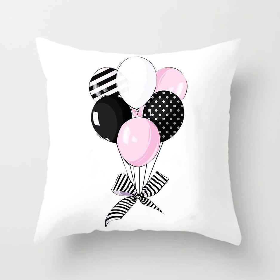 Милая наволочка с изображением животных наволочка из полиэстера домашний декор украшение для детской спальни наволочки 4545 см 450mm450mm 8747₽