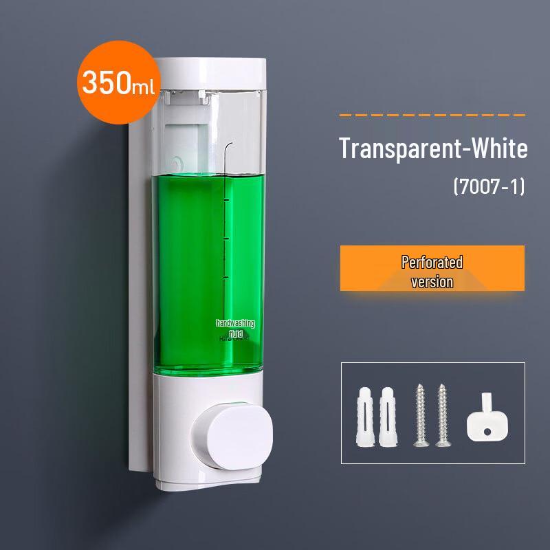 Настенный круглый односекционный дозатор мыла GOWKE