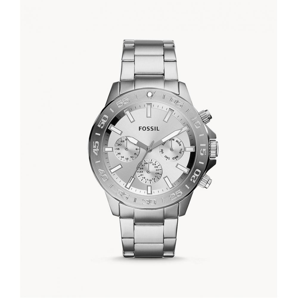 

Многофункциональные мужские часы Fossil Bannon из нержавеющей стали silver