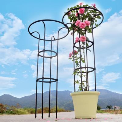 Suporte de flores para horticultura, treliça para plantas trepadeiras, estrutura de treliça tipo guarda-chuva de terceira geração