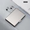 6/10 Slots Stainless Credit Card Holder Men Women Slim Anti Rfid Travel Id Debit Card Metal Case