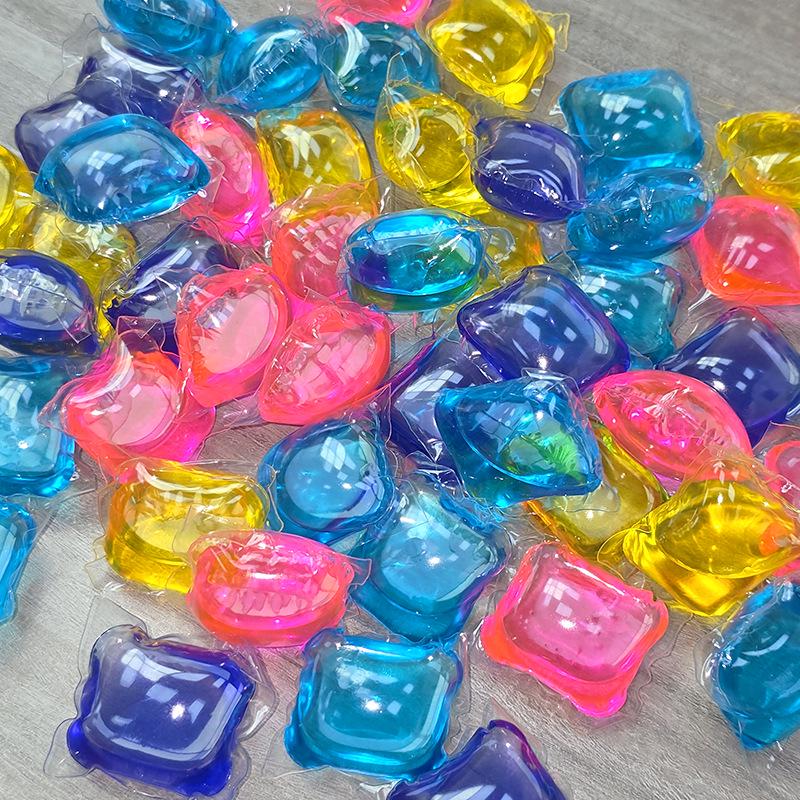 50-Pack Concentrated Laundry Detergent Pods with Long-Lasting Fragrance for Household Use