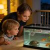 New Hanging Turtle Basking Transparent Perforated Climbing With Wide Hook For Small & Medium Turtle