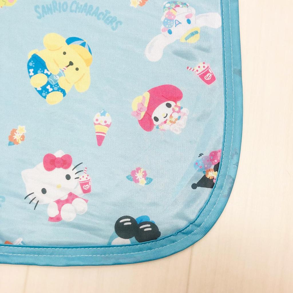 MORIPiLO Sanrio Summer Blanket Hangyodon Cinnamoroll and Comfortable Cooling Single 140x190cm Meltingly Soft Touch Suitable for Children and Adults