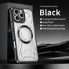 Applicable to iPhone11promax mobile phone case 11pro anti-drop case Apple 11 magnetic war shadow CD pattern protective case