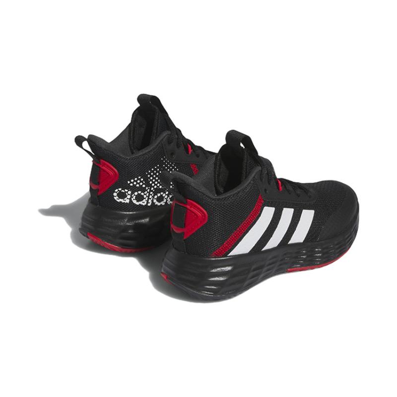 adidas Ownthegame 2.0 Core Black Cloud White Vivid Red GS Sneakers IF2693
