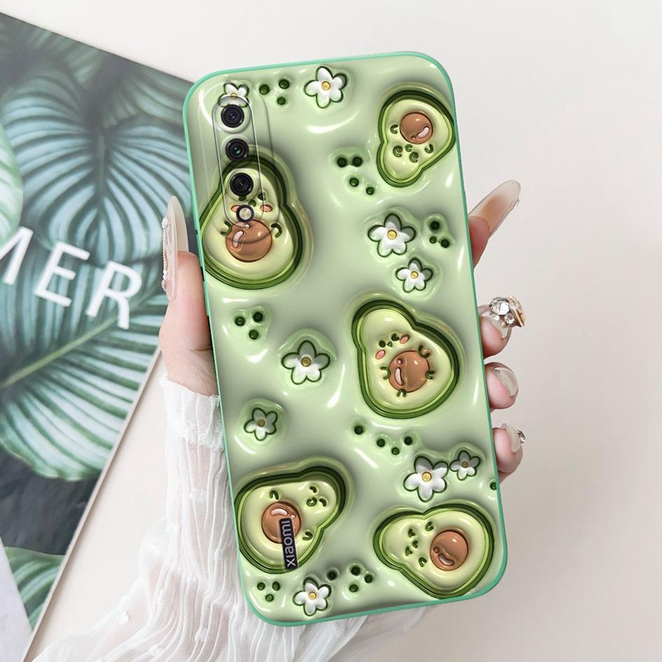 For Xiaomi Mi A3 Case MiA3 Shockproof Cover Cute Cartoon Panda Rabbit Soft Silicone Matte TPU Phone Case For Xiaomi Mi CC9e Capa