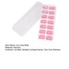 Silicone Ice Cube Tray with Lid BPA-free Ice Mold for Freezer One-Click Release Large Capacity Ice Maker for Home Bar Kitchen